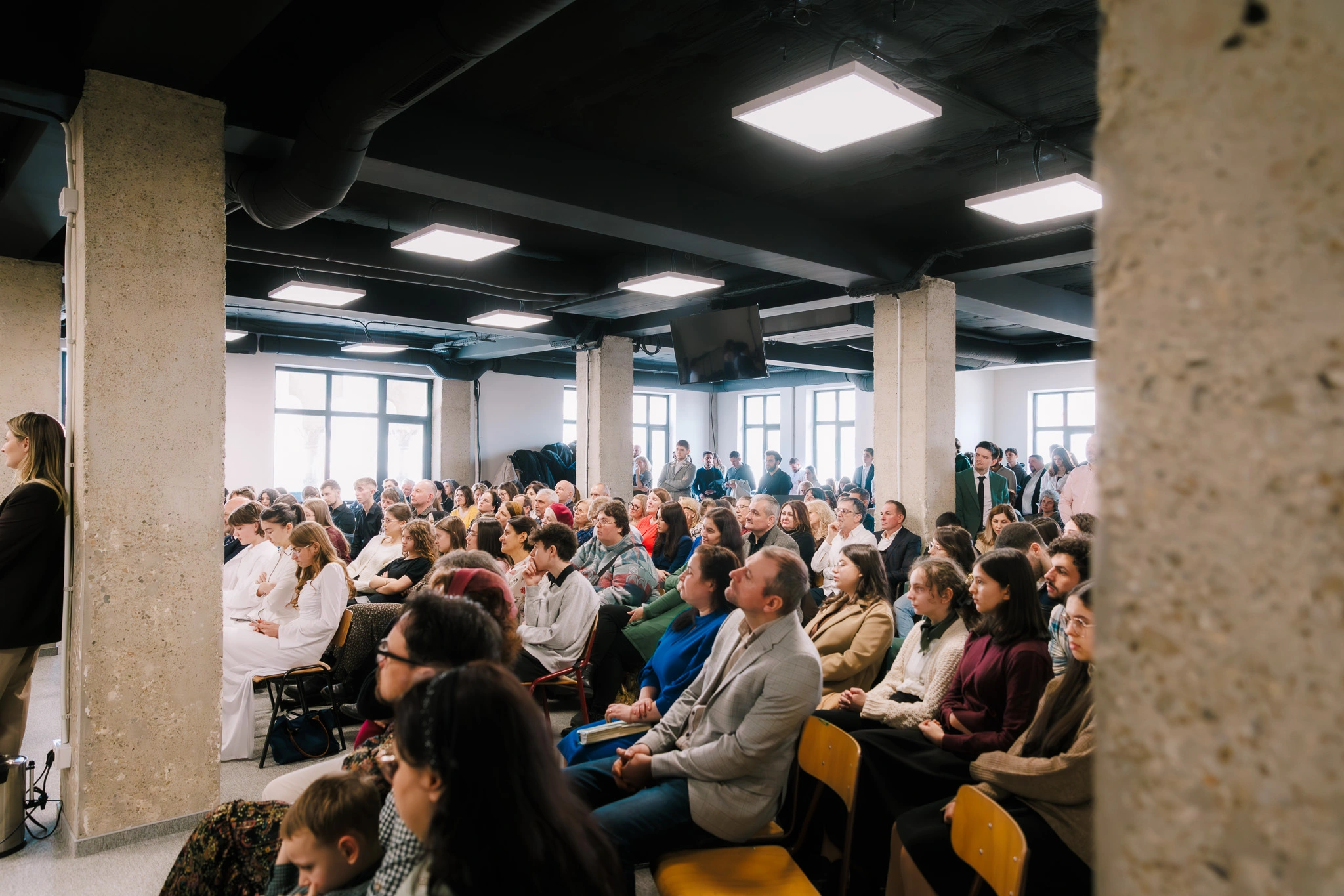Noul spațiu al bisericii – vedere actualizată